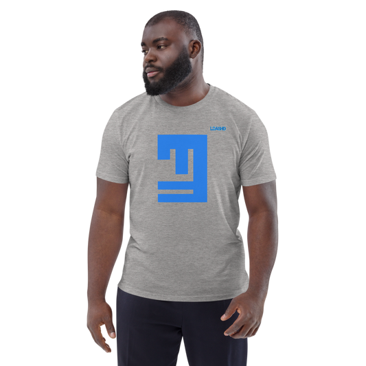 Grey Unisex Organic Cotton T-Shirt LBR (L-D07)