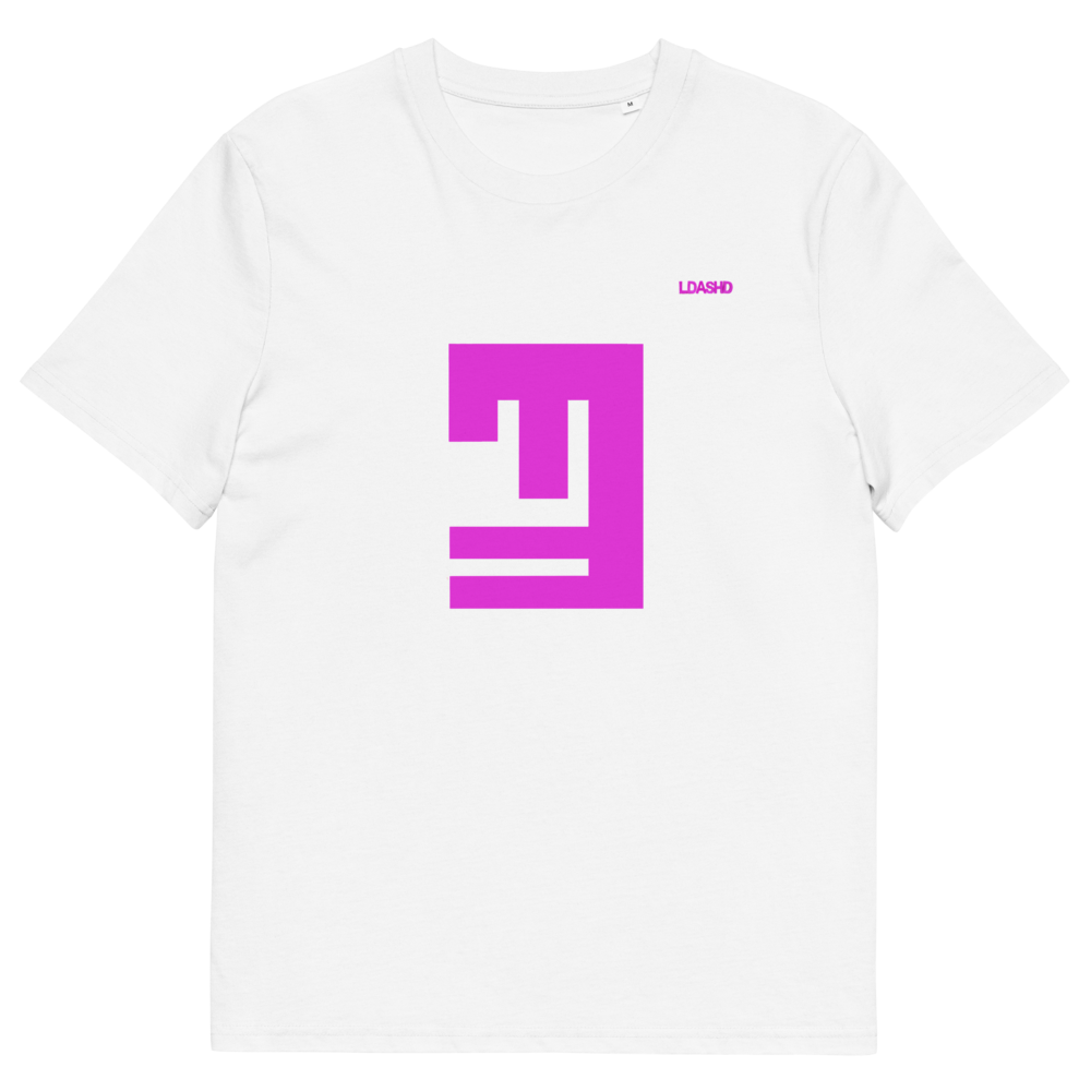 Black / White / Dark Heather Blue Unisex Organic Cotton T-Shirt LPS