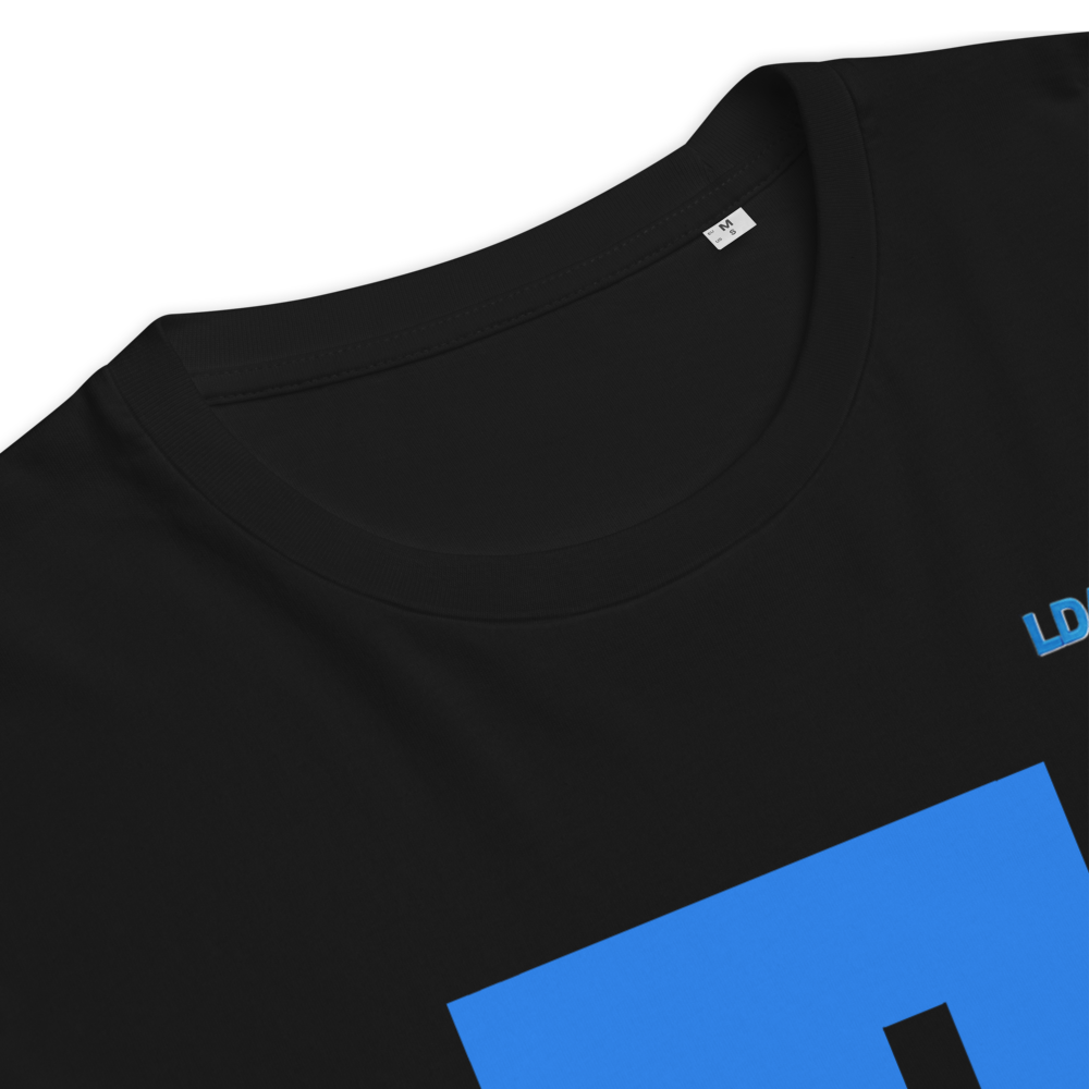 Black Unisex Organic Cotton T-shirt LBS (L-D05)